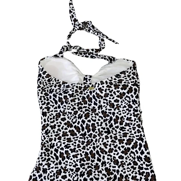 Jones New York Leopard Print tankini medium - Picture 6 of 7